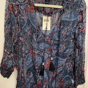 Lucky Brand Blouse, two pieces
